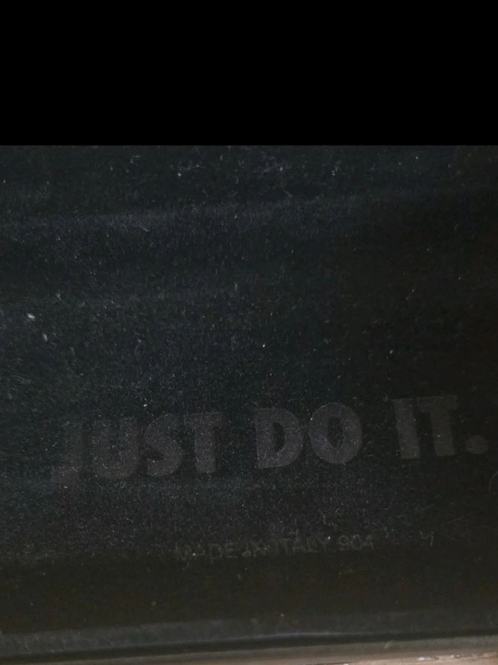 Nike Black Sunglasses Case with Subtle Embossed Swoosh